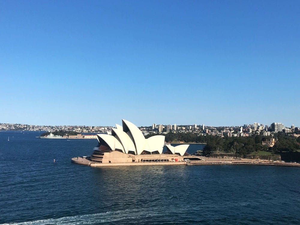 Estudiar en la universidad de Australia Fotografía de la Opera House de la ciudad de Sídney